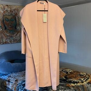Chic Women's Pink Cape Coat